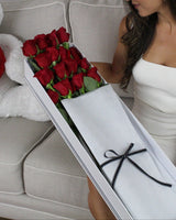True Love Red Roses Box