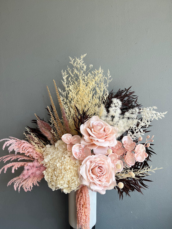 Whispers of Blush Preserved Arrangement