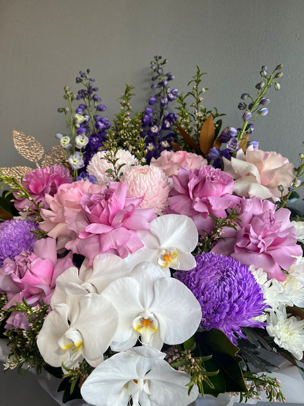Lavender Luxe Orchid Arrangement