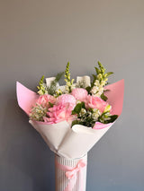 Soft Pink Rosé Blush Bouquet