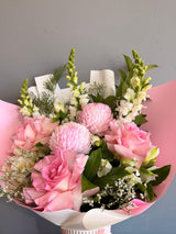 Soft Pink Rosé Blush Bouquet