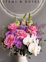 The Pink & Purple Orchid