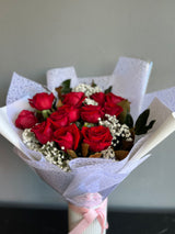 12 Red Roses Bouquet