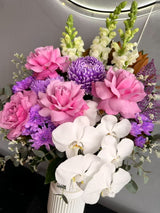 The Pink & Purple Orchid