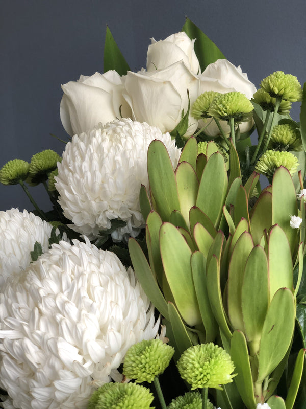 Simply White Arrangement