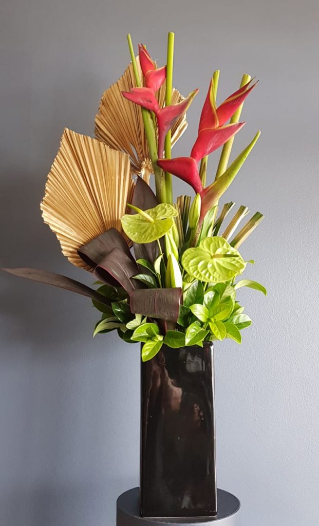 Tropical Heliconia Arrangement